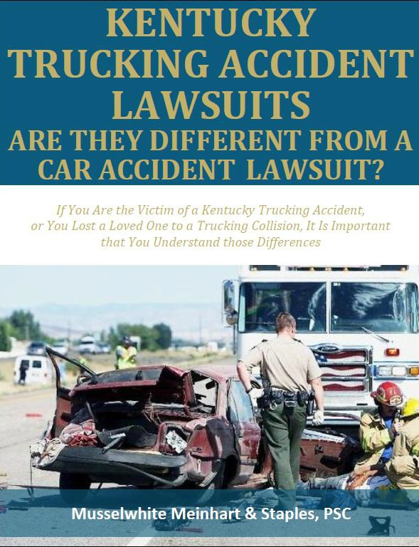 Free Report Kentucky Trucking Accident Lawsuits Are They Different